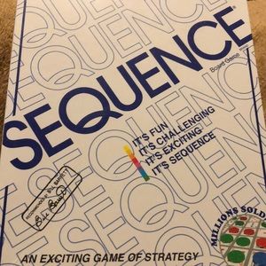 Sequence card game (brand new)